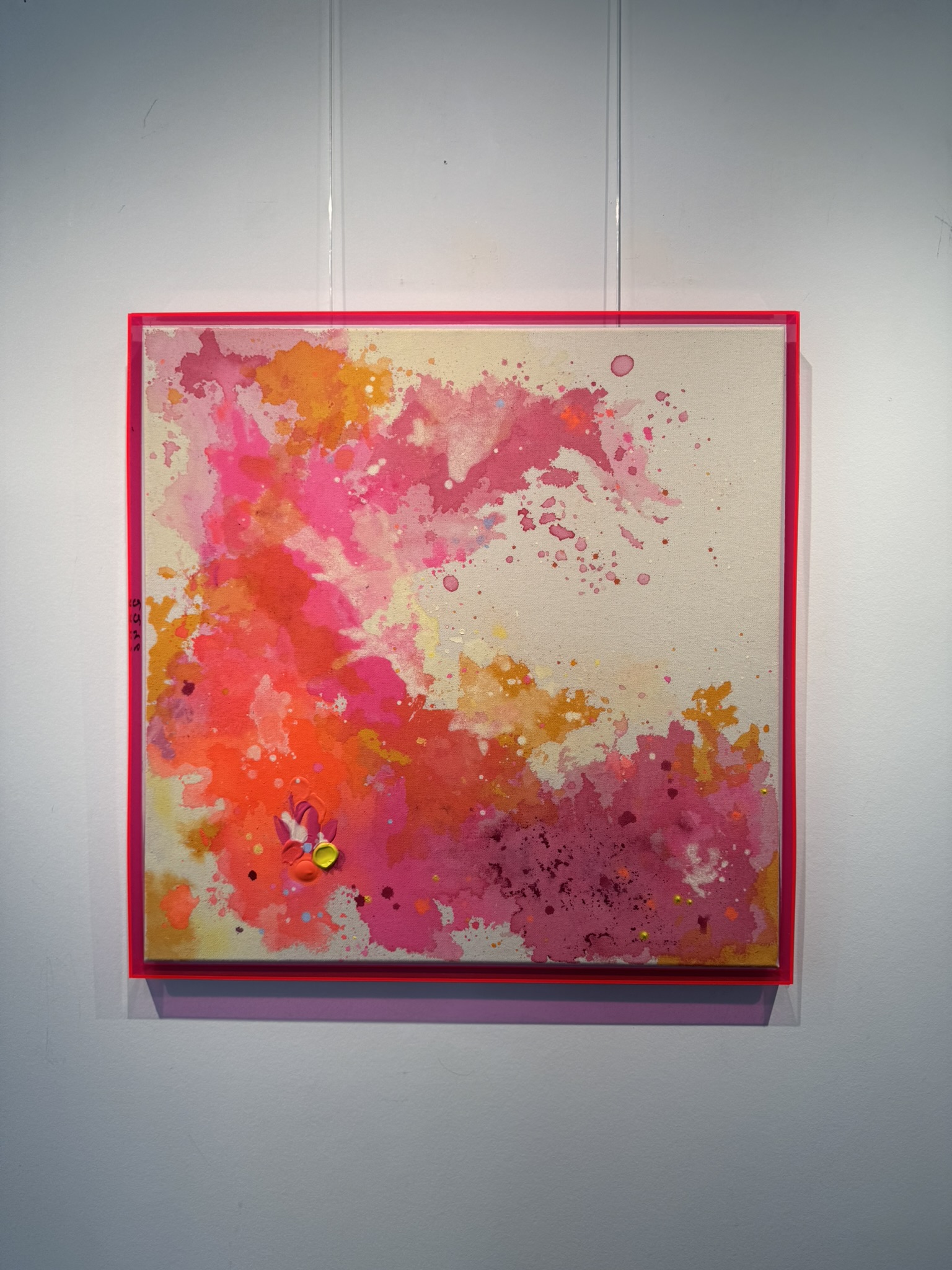 Akkorde - Schwebe, 2026, Acryl auf roher Baumwollleinwand, Ansicht 19